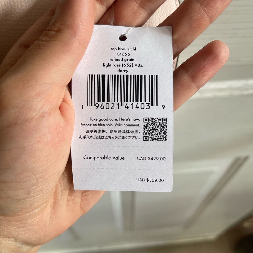 NWT Kate Spade Blush Satchel - Picture 3 of 8